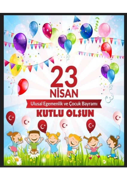 23 Nisan Ulusal Egemenlik Çocuk Bayramı, Fotoğraf Çekimi, Kumaş Arka Fon 150X200