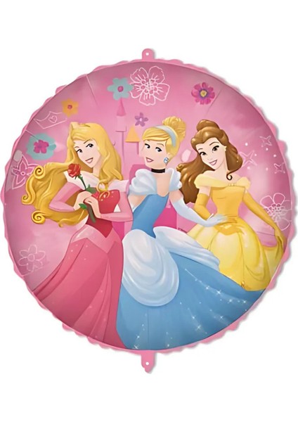 Prensesler Folyo Balon 18 Inç 46 cm