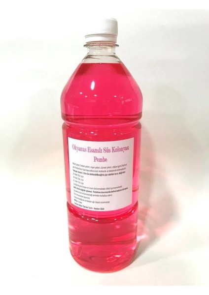 Pembe Renkli Süs Kolonyası 1 Lt