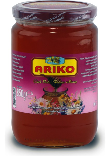 ARIKO Karabörtlen-Koop Çiçek Balı Kavanoz 850gr