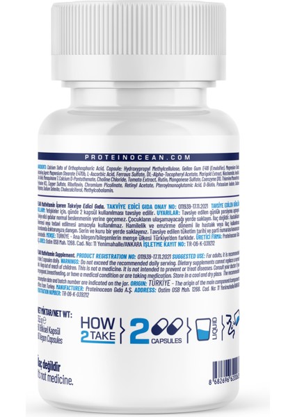 MULTİVİTAMİN - 60 Kapsül modelleri