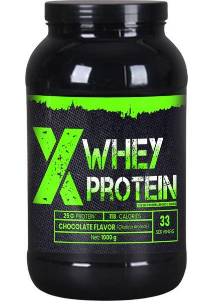 Whey Protein 1000 Gr-Çikolata-Aroma