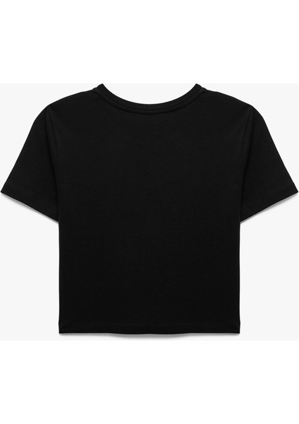 Pamuklu Slim Fit Kısa Kollu Bisiklet Yaka Tişört fiyatları