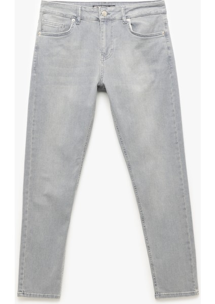 Normal Bel Pamuklu Skinny Fit Jean Pantolon - Michael Jean