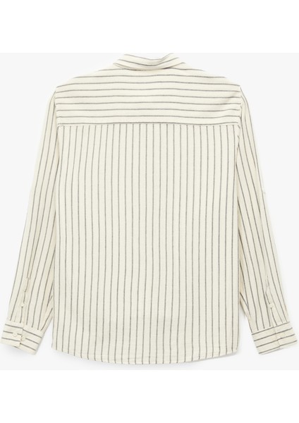 Regular Fit Pamuklu Klasik Yaka Uzun Kollu Gömlek fırsatları