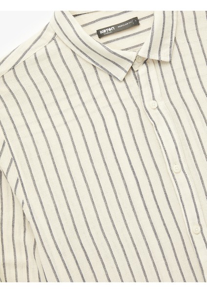 Regular Fit Pamuklu Klasik Yaka Uzun Kollu Gömlek indirimleri