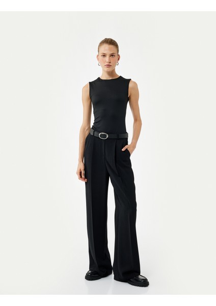 Slim Fit Kolsuz Bisiklet Yaka Bodysuit fiyatları
