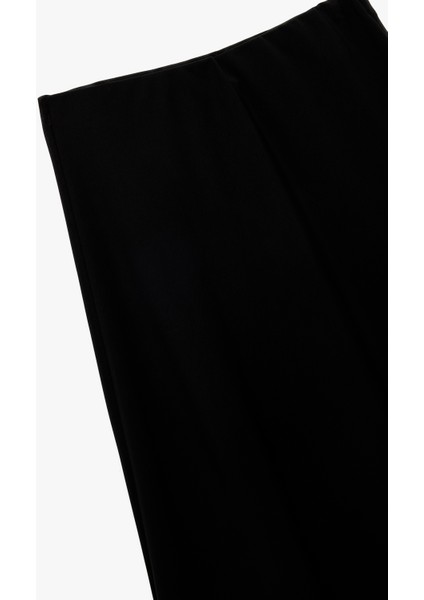 Regular Fit Midi Boy Saten Kloş Etek indirimleri