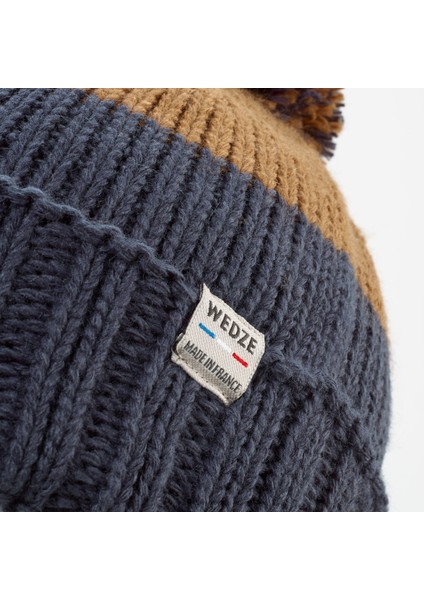 Wedze Çocuk Kayak Beresi - Kahverengi/mavi - Grand Nord 500 fırsatları