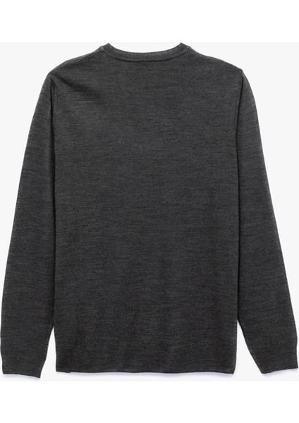 Uzun Kollu Bisiklet Yaka Basic Triko Kazak fiyatları