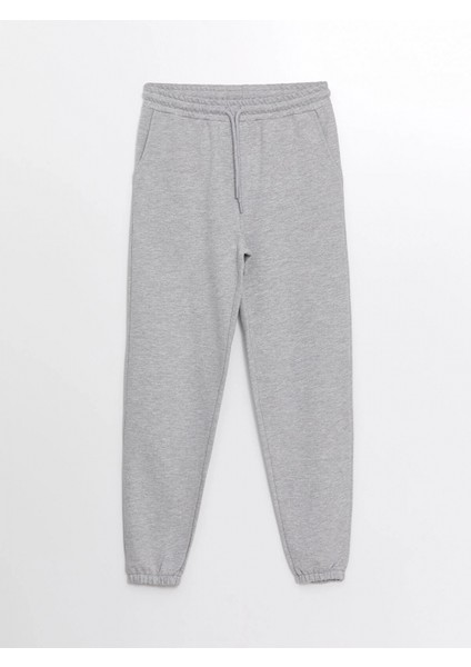 Lcwaıkıkı Basic Gri Kadın Beli Lastikli Düz Jogger Eşofman Altı indirimleri