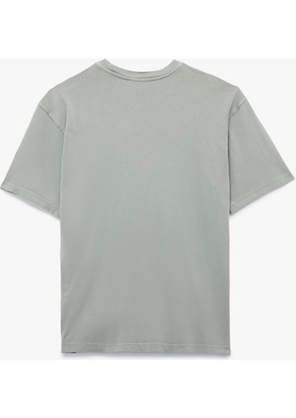 Kısa Kollu Bisiklet Yaka Pamuklu Oversize Tişört fiyatları