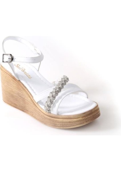 Sprs 02831 Dolgu Taban Kadın Sandalet