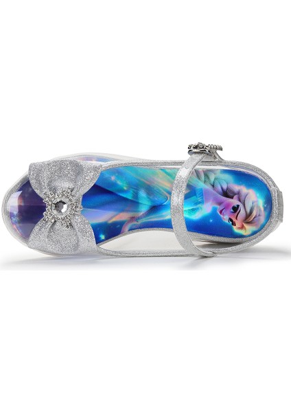 Asel Kız Çocuk Simli Topuklu Abiye Şeffaf Ayakkabı fırsatları