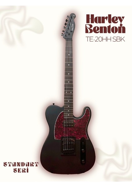 TE-20HHSBK Telecaster Elektro Gitar