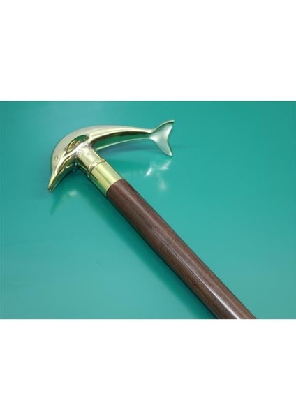 Pirinç Yunus Balıklı Baston