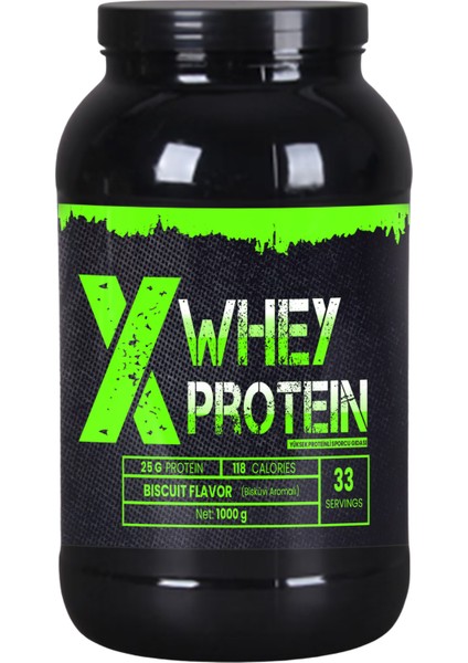 Whey Protein 1000 Gr-Bisküvi-Aroma