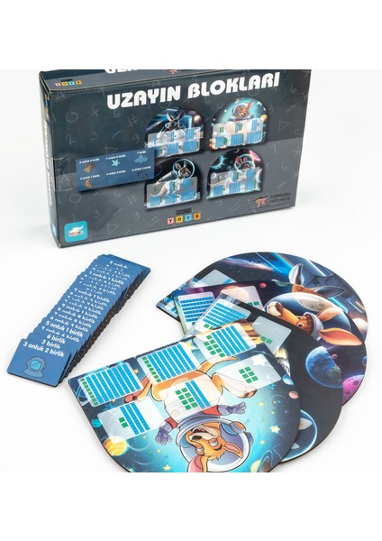 Kanguru Matematik Uzayın Blokları Oyunu-Basamak Değeri & Onluk-Birlik| 2-4 Oyuncu | Müfredata Uyumlu / 7-8 Yaş fiyatları