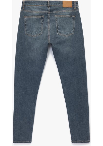 Pamuklu Normal Bel Cep Detaylı Skinny Fit Jean Pantolon - Michael Jean fiyatları