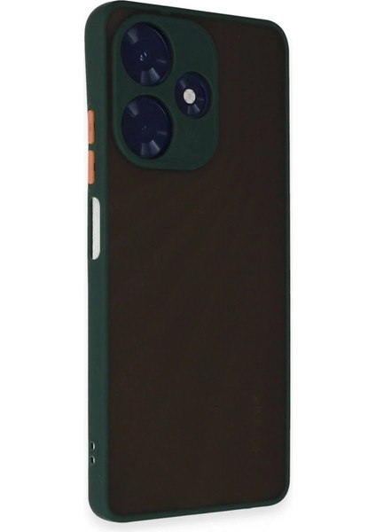 Infinix Hot 30 4g Kılıf Montreal Silikon Kapak - Yeşil fiyatları