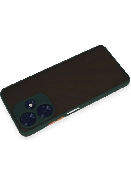 Infinix Hot 30 4g Kılıf Montreal Silikon Kapak - Yeşil modelleri