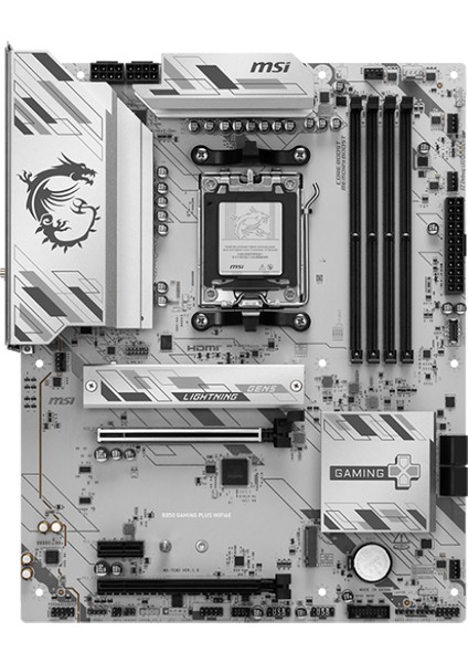 Msı MB B850 Gamıng Plus WIFI6E Am5 Ddr5 8200MHZ(OC) Dp 2x M.2 USB 10GBS 2,5g Lan Wı-Fı 6e Atx fiyatları