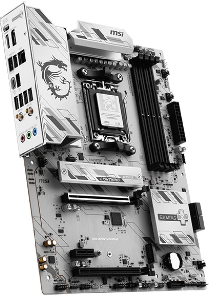 Msı MB B850 Gamıng Plus WIFI6E Am5 Ddr5 8200MHZ(OC) Dp 2x M.2 USB 10GBS 2,5g Lan Wı-Fı 6e Atx indirimleri