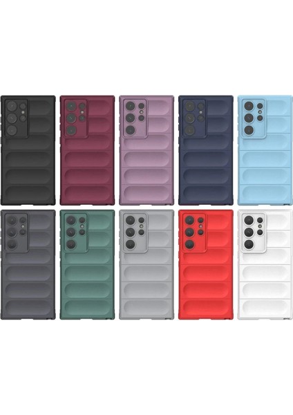 Samsung Galaxy S24 Ultra Kılıf Optimum Silikon - Mor modelleri