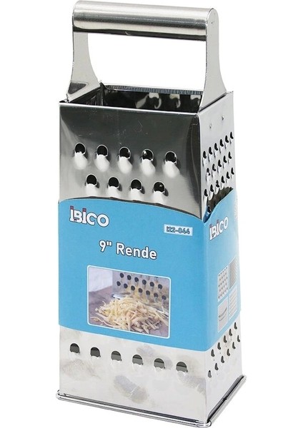 9 Inç - 4gen Metal Çelik Rende Metal Saplı (5047)