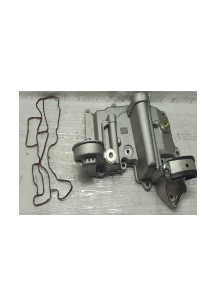 Soğutucu+ Kapağı ve Contası Cooler Cover Assy