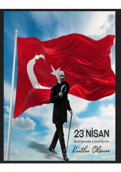23 Nisan Ulusal Egemenlik Çocuk Bayramı, Fotoğraf Çekimi, Kumaş Arka Fon 150X200