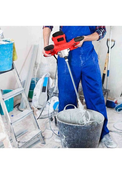 Elektrikli 6 Kademe Mikser Makinesi Harç Boya Alçı Hamur Karıştırıcı Çok Amaçlı Alet modelleri