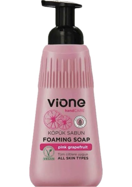 Köpük Sabun El ve Yüz Için Pembe Greyfurt 500ML