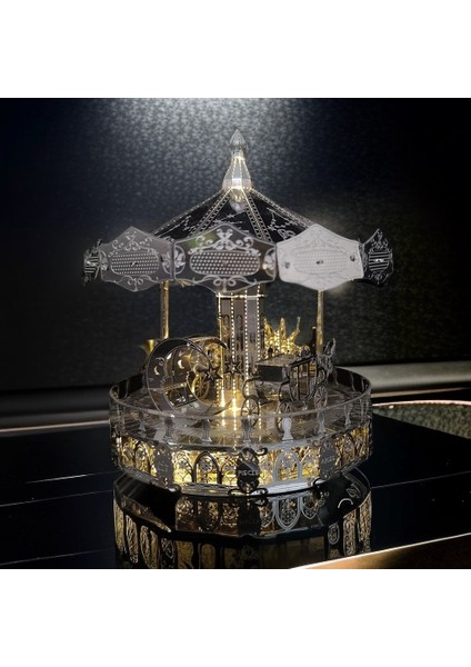 Yeni Dıy El Yapımı 3D Metal Yapboz Yetişkin Üç Boyutlu Model Bulmaca Ekleme Montaj Bulmaca Oyuncaklar (Yurt Dışından)