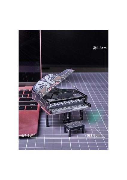 Yeni Dıy El Yapımı 3D Metal Yapboz Yetişkin Üç Boyutlu Model Bulmaca Ekleme Montaj Bulmaca Oyuncaklar (Yurt Dışından)