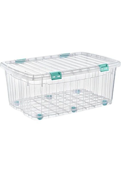 Tekerlekli Saklama Kabı Multibox 90 Litre