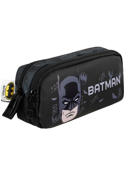 Batman Temalı Sırt Çantası ve Kalemlik Seti Su Geçirmez Tasarım ile Modern Kullanım