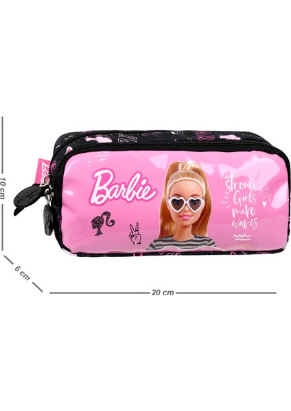 Barbie Lisanslı Ergonomik Ilkokul Çantası 3'lü Set Dayanıklı Malzeme
