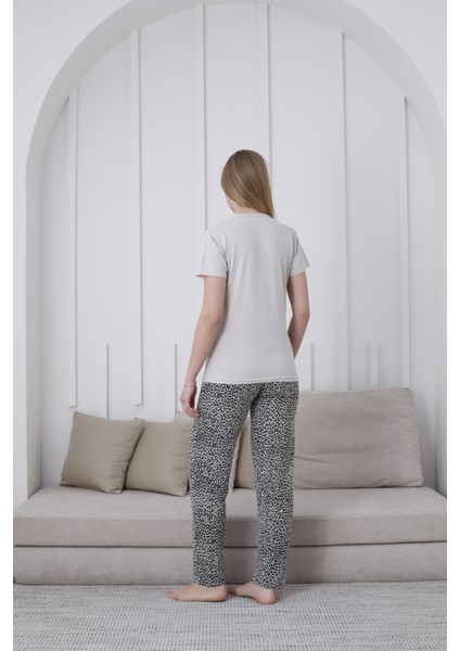 Bayan Kısa Kol Pijama Takım modelleri