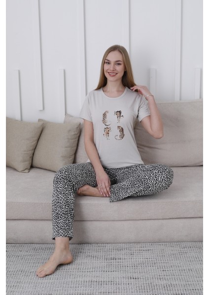 Bayan Kısa Kol Pijama Takım indirimleri