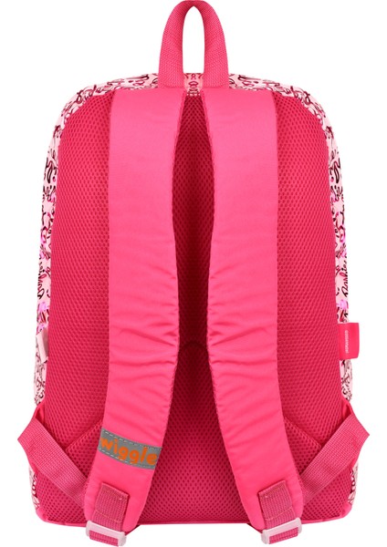 Barbie Parlak Kumaş Lisanslı Okul Sırt Çantası Pembe Desenli indirimleri