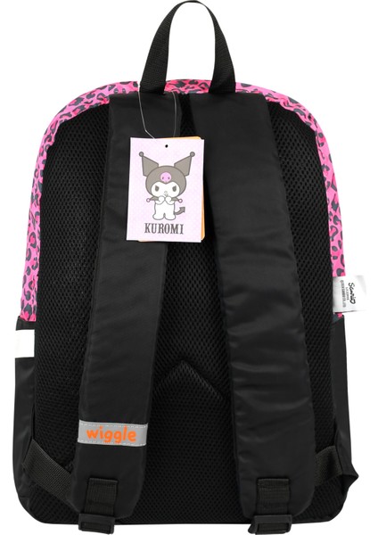Kuromi Lisanslı Ilkokul Çantası Ortopedik, Çok Gözlü ve Su Geçirmez Tasarım