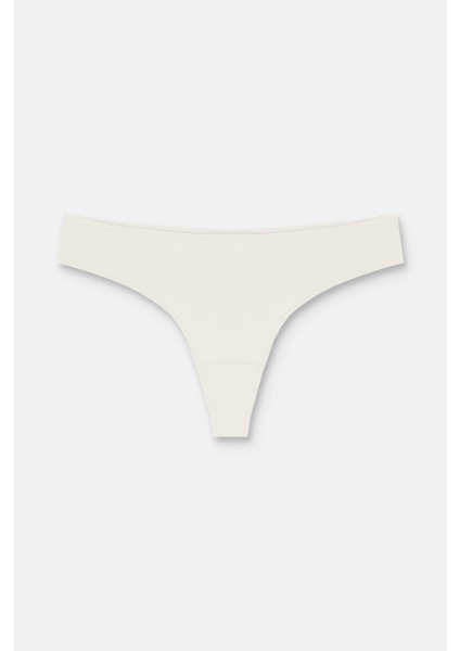 3P Basic Yüksek Bel Koton Brazilian String - Ekru/Vizon/Pembe fiyatları