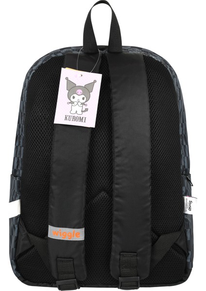 Kuromi Lisanslı Ilkokul Çantası Ortopedik, Çok Gözlü ve Su Geçirmez Tasarım
