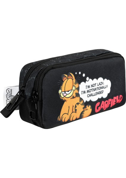 Garfield Lisanslı Ergonomik Ilkokul Çantası ve Kalemlik Dayanıklı Malzeme, Su Geçirmez Tasarım