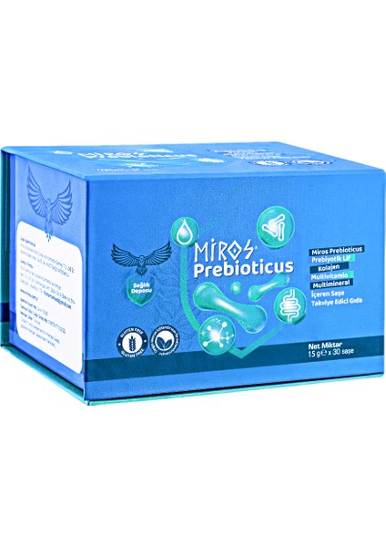 🌿MİROS prebıotıcus – 30'lu Saşe | Prebiyotik Lif, Kolajen, B Vitaminleri & C Vitamini Desteği fırsatları