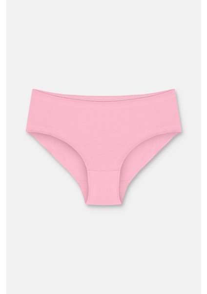 3'lü Paket Yüksek Bel Slip Külot - Ekru - Vizon - Pembe L fırsatları