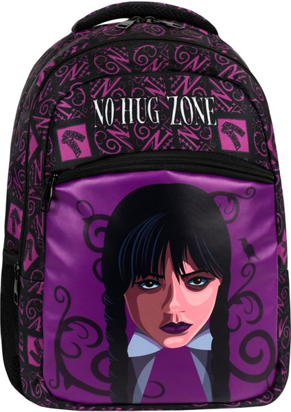 Wednesday Lisanslı Ergonomik Ilkokul Çantası ve Kalemlik Dayanıklı Malzeme, Su Geçirmez Tasarım fırsatları