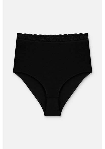 3 Lü Paket Pamuklu Yüksek Bel Slip Külot fırsatları