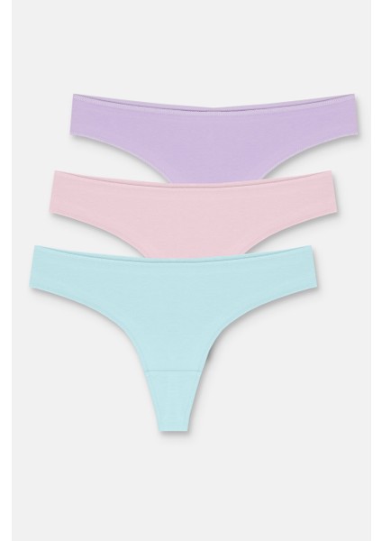3 Lü Koton Brazilian String Külot